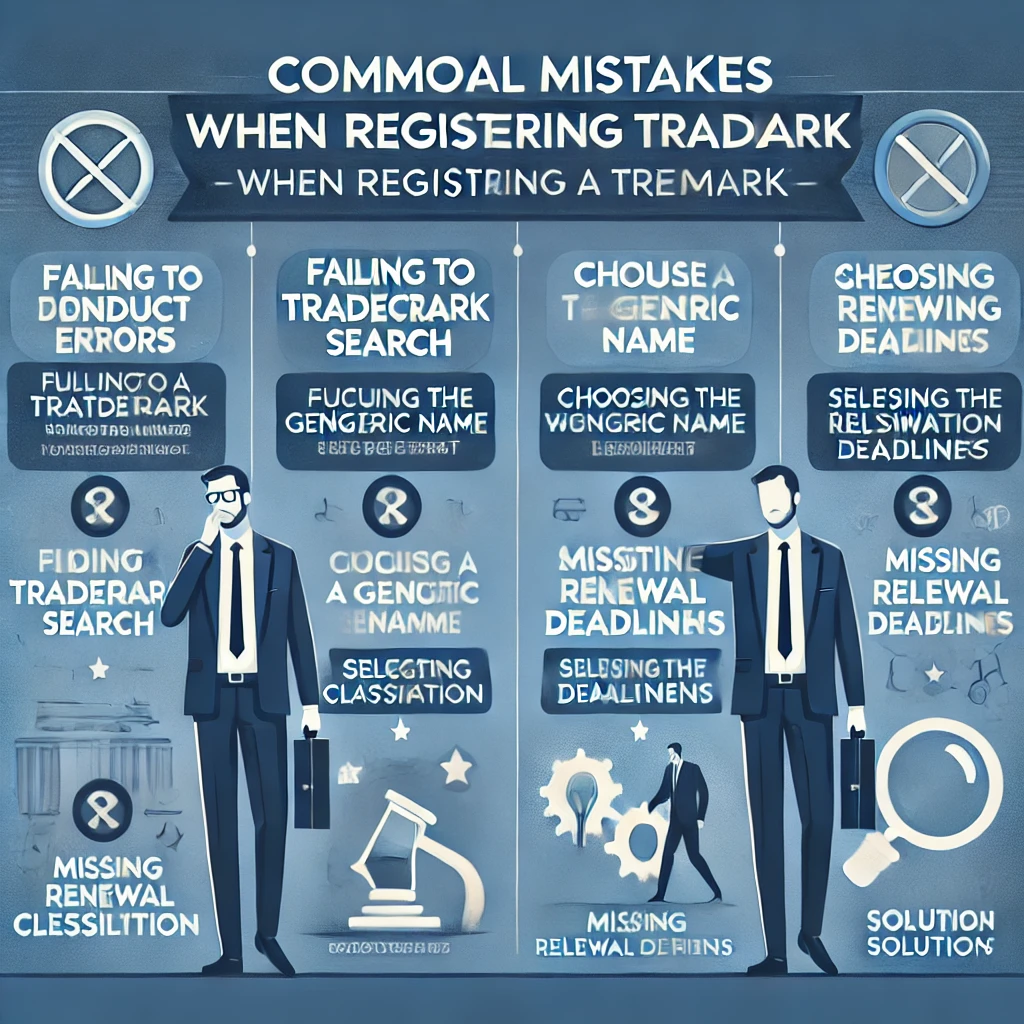 Common Mistakes When Registering a Trademark and How to Avoid Them